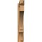 Ekena Millwork Balboa Craftsman Rough Sawn Outlooker, Western Red Cedar, 6"W x 34"D x 40"H OUT06X34X40BOA04RWR - alternate 2